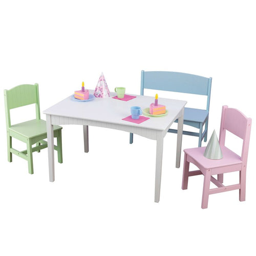 4 Piece Play Table and Chair Set